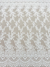 Dantela Chantilly Ivory - Cupon 3 m