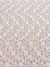 Csipke Chantilly Ivory - Szalag 3 m