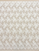 Dantela Chantilly Ivory - Cupon 3 m