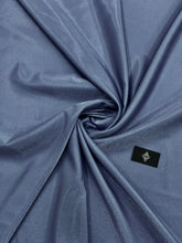 Tafta Fixa cu Sclipici Albastru Prafuit