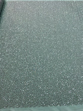 Dantela Couture Verde Prafuit Model General, cu Margele si Paiete