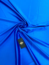 Tafta Elastica Premium Sidefata Albastru Royal