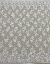 Dantela Chantilly Ivory - Cupon 3 m