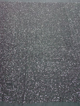 Dantela Couture Gri Antracit cu Model General, cu Margele si Paiete