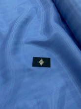 Organza Sidefata Albastru Marin -  3 m Latime