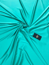 Szatén Rugalmas Selymes Prémium Türkiz