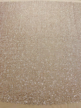 Dantela Couture Auriu Rose cu Model General, cu Margele si Paiete