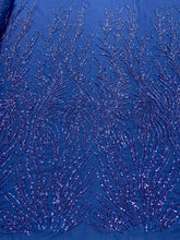 Dantela Couture tengerészkék gyöngyökkel és flitterekkel