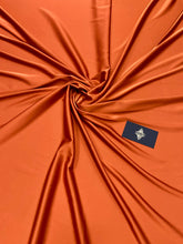 Szatén elasztikus prémium terrakotta