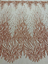 Dantela Couture Arany Rose gyöngyökkel és flitterekkel