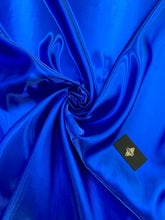 Royal kék folyékony fixáló szatén