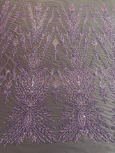 Dantela Couture Szimmetrikus Mintás Por, Gyöngyökkel és Flitterekkel