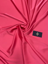 Szatén Rugalmas Selymes Prémium Korallrózsaszín