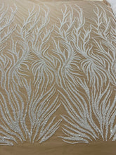 Dantela Couture Ivory gyöngyökkel és flitterekkel