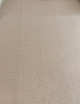 Dantela Ivory cu Model Geometric, cu Perle si Paiete