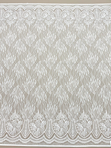 Dantelă Chantilly Ivory - Cupon 3 m
