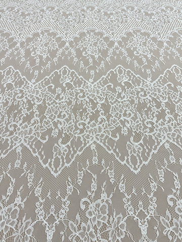 Dantela Chantilly Ivory - Cupon 3 m