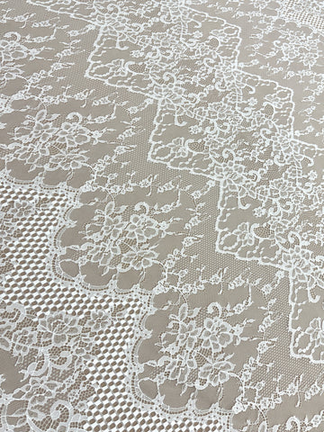 Dantela Chantilly Ivory - Cupon 3 m