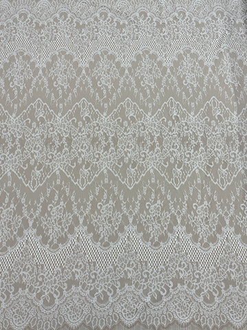 Dantela Chantilly Ivory - Cupon 3 m