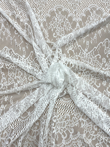 Dantela Chantilly Ivory - Cupon 3 m