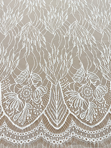 Chantilly csipke Ivory - 3 m kupon