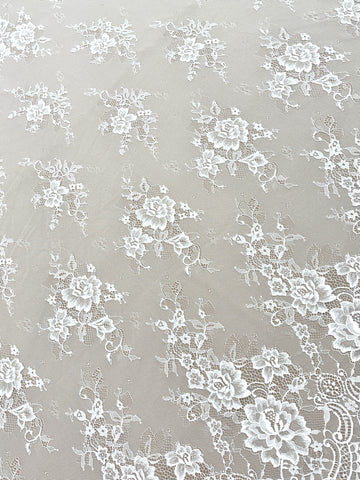 Dantela Chantilly Ivory - Cupon 3 m