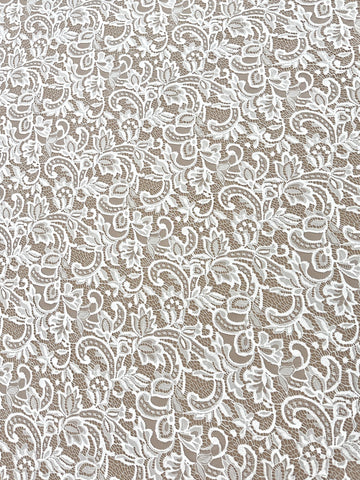 Dantela Chantilly Ivory - Cupon 3 m