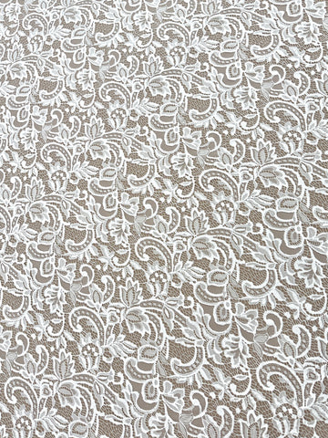 Dantela Chantilly Ivory - Cupon 3 m