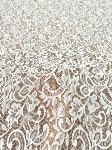 Dantela Chantilly Ivory - Cupon 3 m