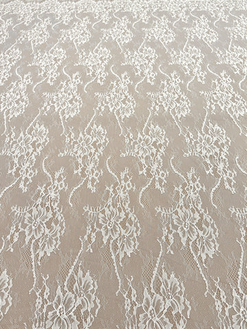 Dantela Chantilly Ivory - Cupon 3 m