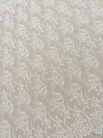 Dantela Chantilly Ivory - Cupon 3 m