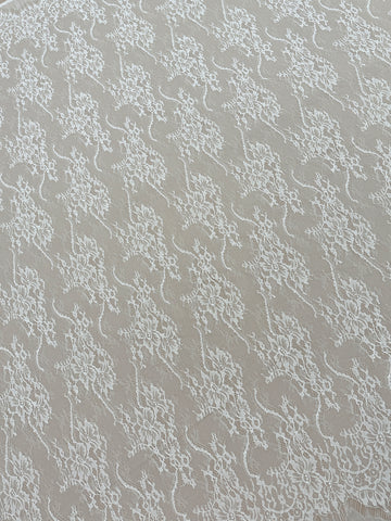 Dantela Chantilly Ivory - Cupon 3 m
