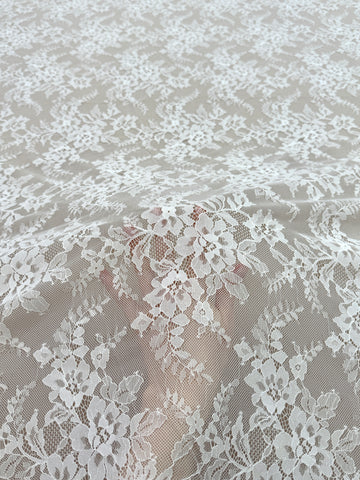 Dantela Chantilly Ivory - Cupon 3 m