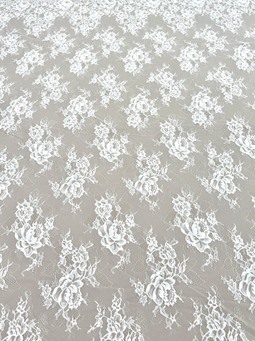 Dantela Chantilly Ivory - Cupon 3 m
