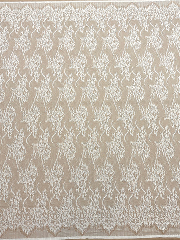 Dantela Chantilly Ivory - Cupon 3 m