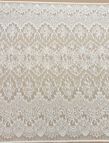 Dantela Chantilly Ivory - Cupon 3 m