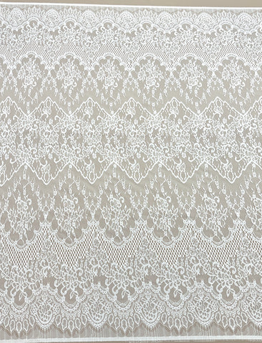 Csipke Chantilly Ivory - 3 m darab