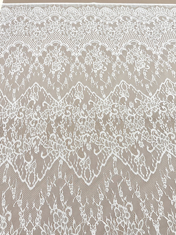 Dantela Chantilly Ivory - Cupon 3 m