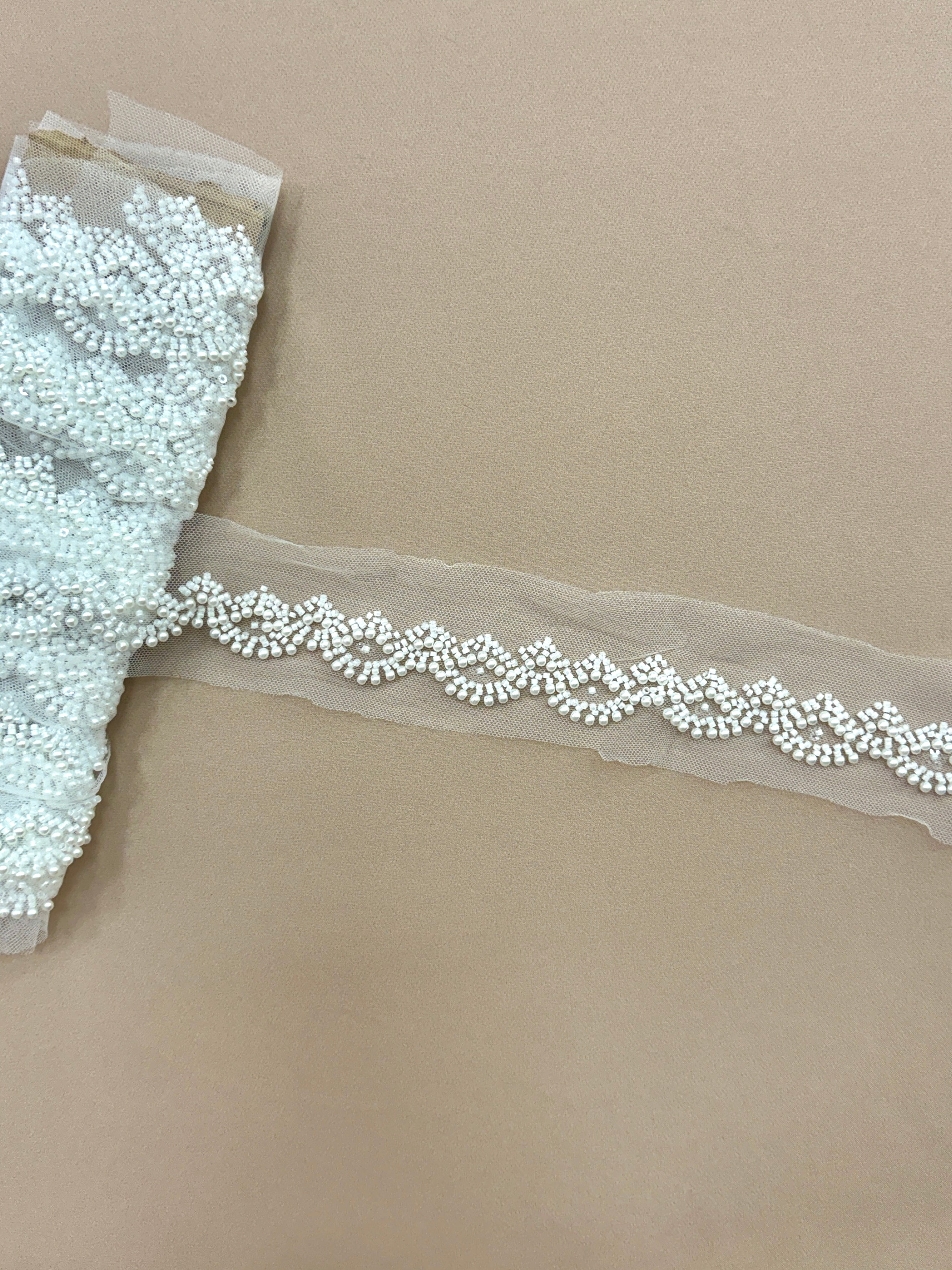 Brau Ivory cu Perle Si Margele