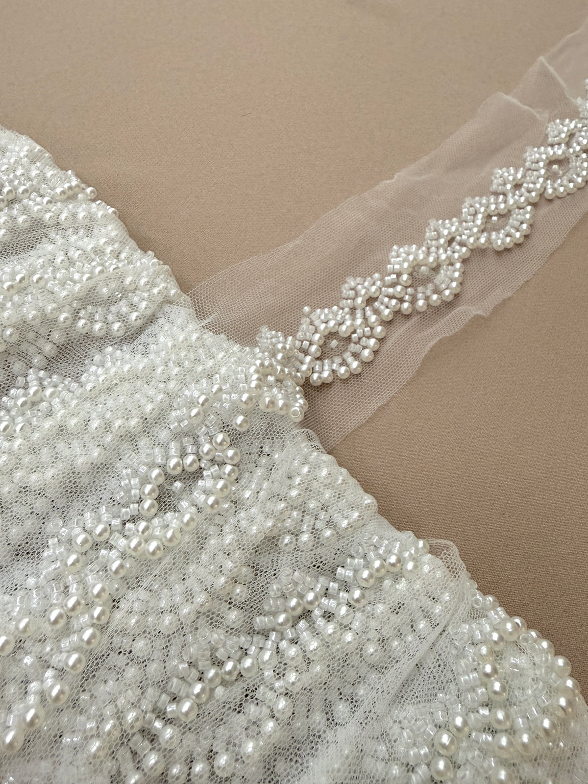 Brau Ivory cu Perle Si Margele