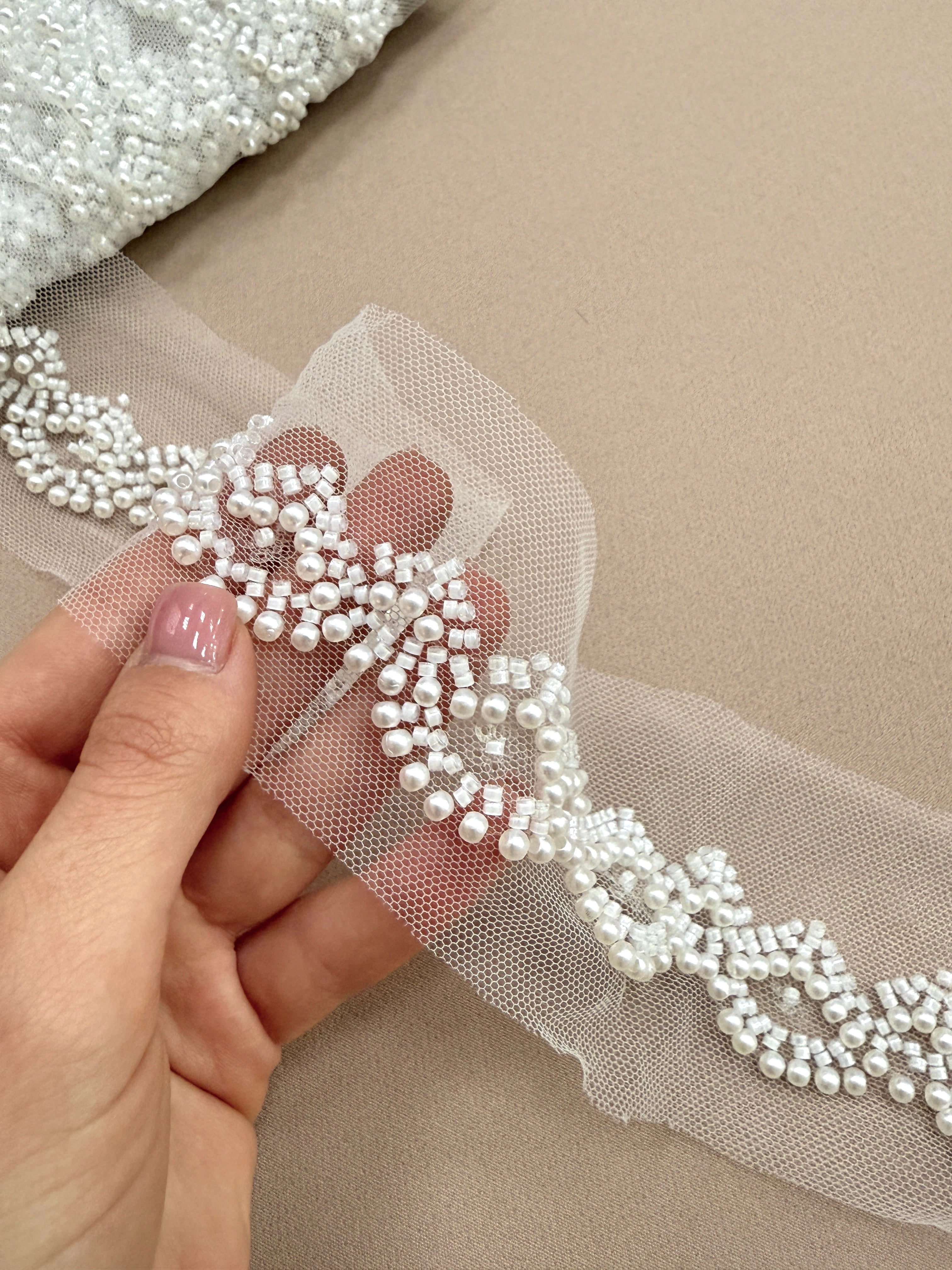 Brau Ivory cu Perle Si Margele