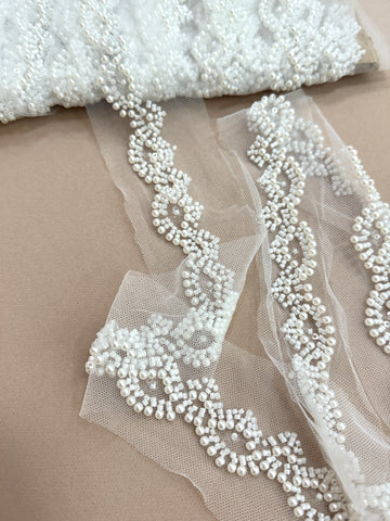 Brau Ivory cu Perle Si Margele