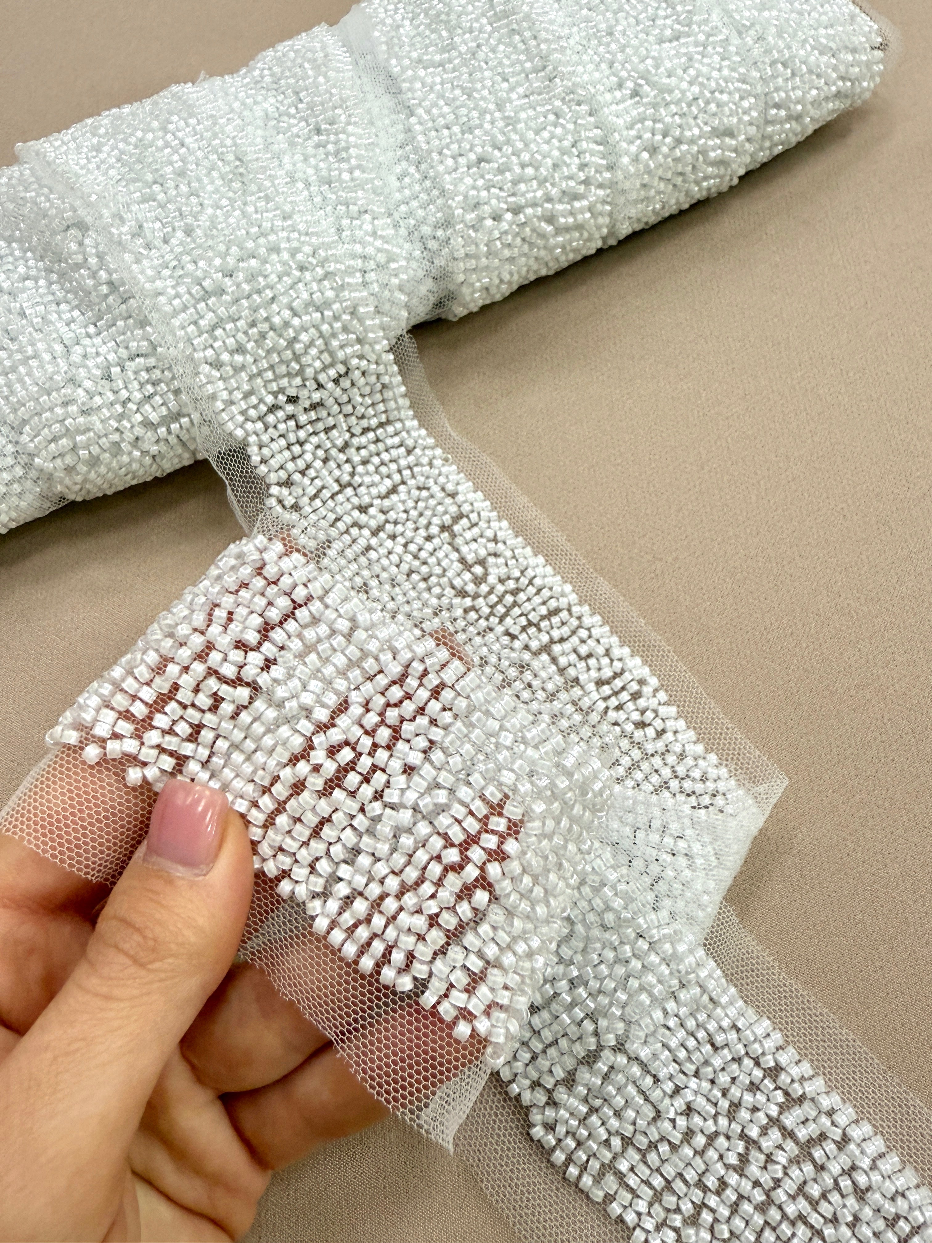 Brau Ivory cu Margele