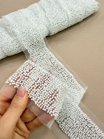 Brau Ivory cu Margele