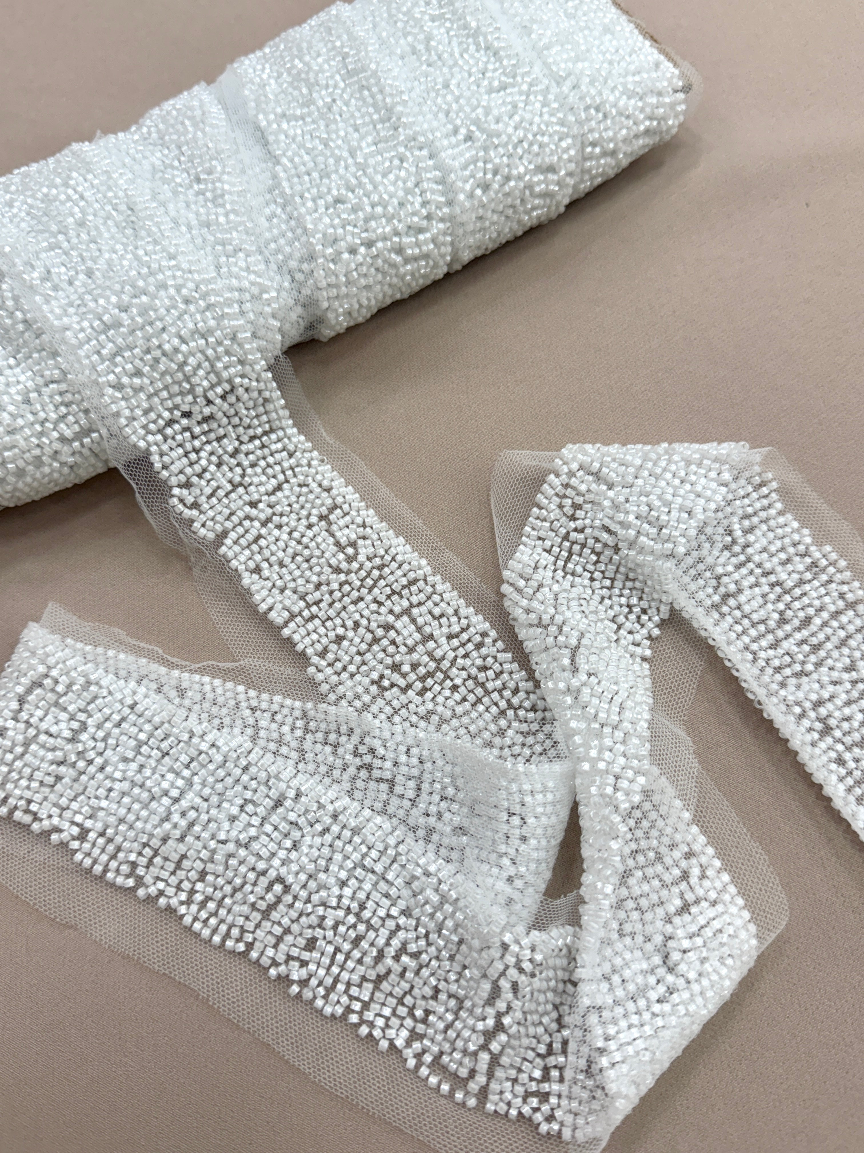 Brau Ivory cu Margele