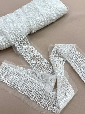 Brau Ivory cu Margele