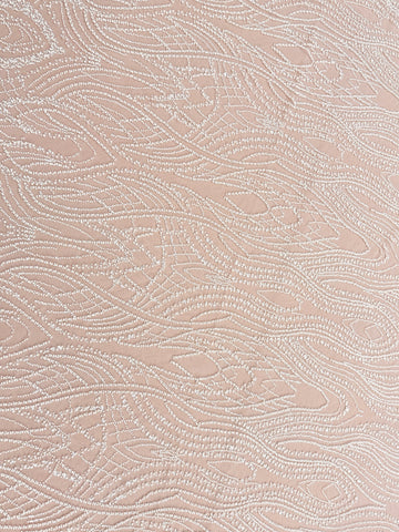 Csipke Couture Ivory gyöngyökkel, díszgyöngyökkel és flitterekkel