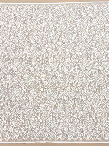 Dantela Chantilly Ivory - Cupon 3 m