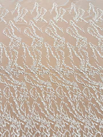 Ivory Couture Embroidered Lace