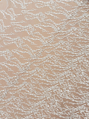 Ivory Couture Embroidered Lace